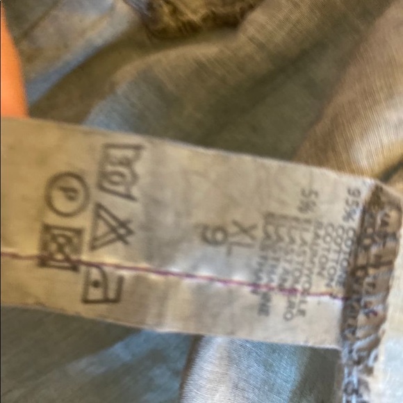 Olive green chiffon Blouse - Picture 9 of 9